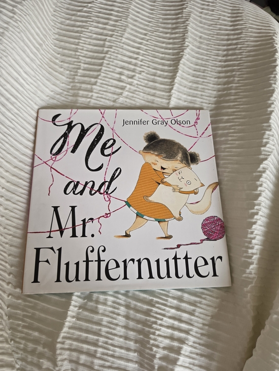 Other - Me and Mr. Fluffernutter Children's Picture Book - White/Pink/Orange Cover
